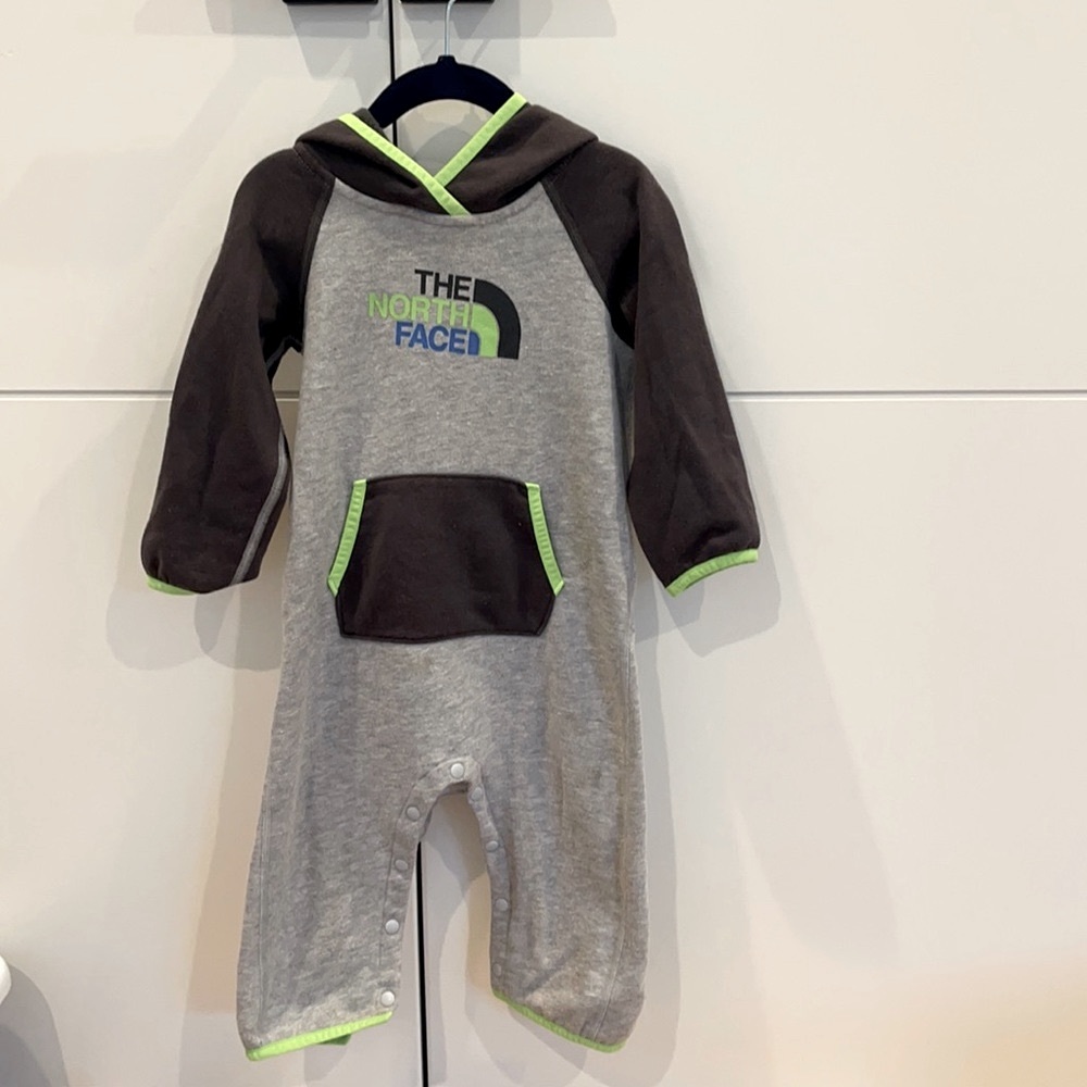 The North Face Onesie - Like New! 12/18M